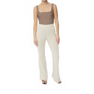 NEW DĀL THE LABEL knit pants in oat